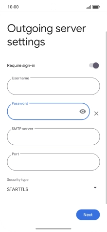 Press the field below 