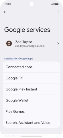 Press Search, Assistant and Voice.