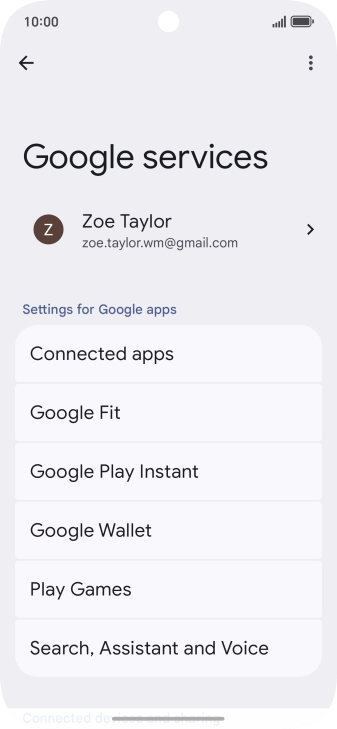 Press Search, Assistant and Voice.