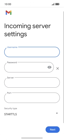 Press the field below 