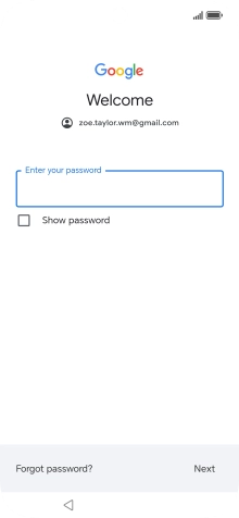 Press the field below 