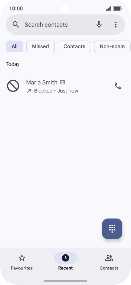 Slide your finger upwards starting from the bottom of the screen to return to the home screen.