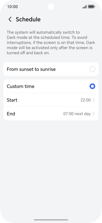 Slide your finger upwards starting from the bottom of the screen to return to the home screen.
