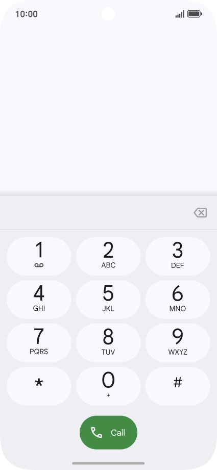 Press and hold number key 1 to call voicemail. Follow the instructions to listen to your messages.