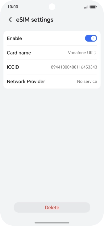 Slide your finger upwards starting from the bottom of the screen to return to the home screen.