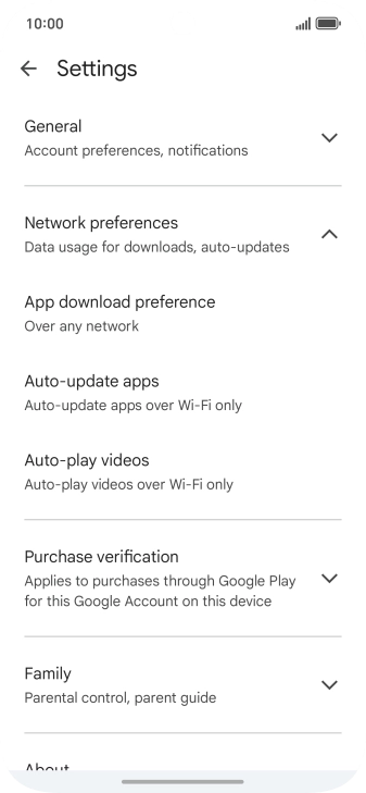 Press Auto-update apps.