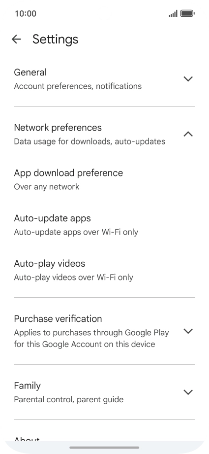 Press Auto-update apps.