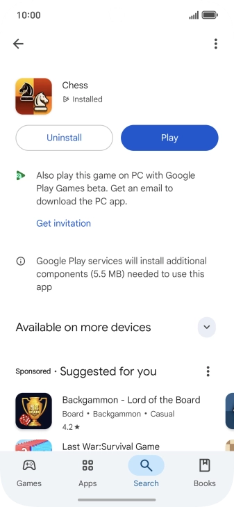 Slide your finger upwards starting from the bottom of the screen to return to the home screen.