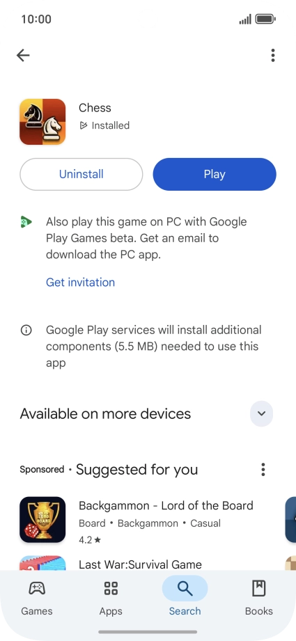 Slide your finger upwards starting from the bottom of the screen to return to the home screen.