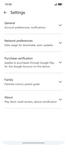 Press Network preferences.
