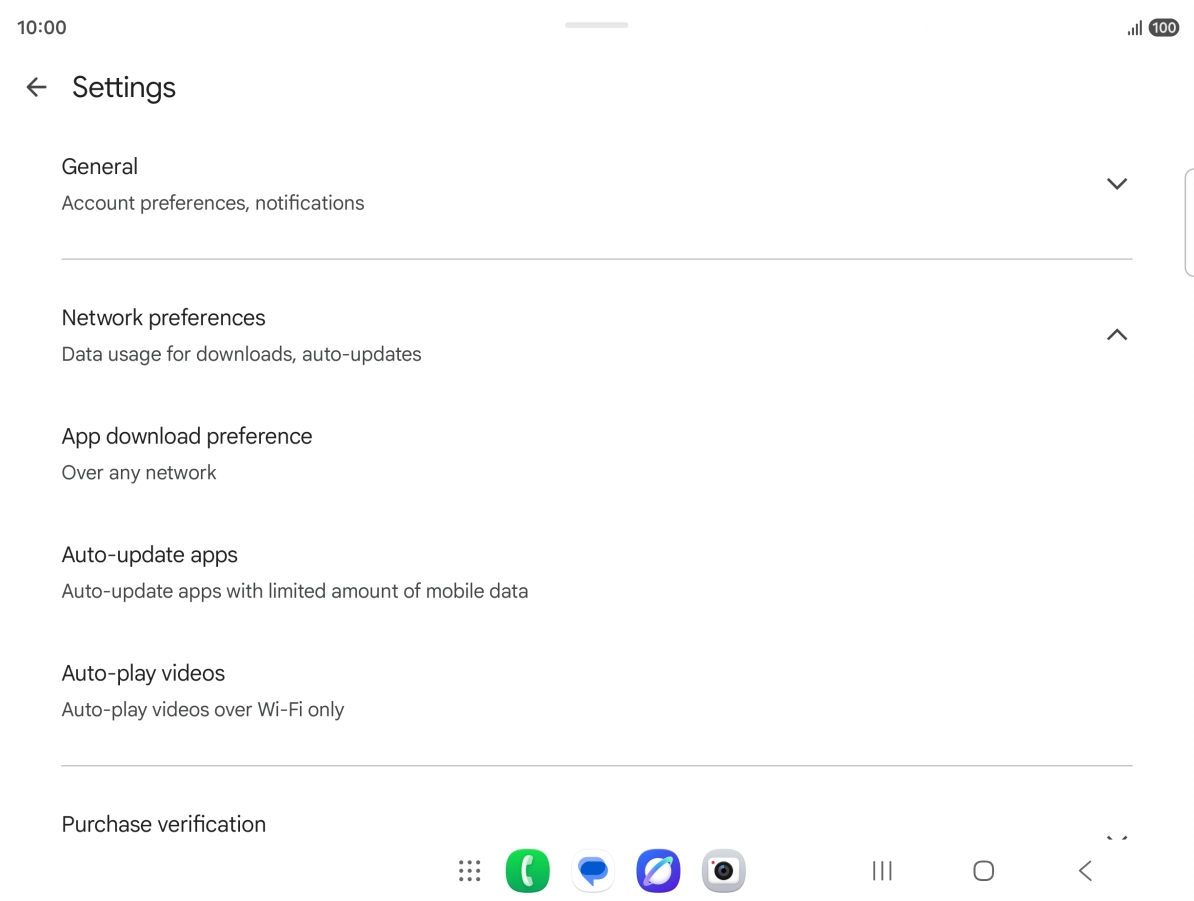 Press Auto-update apps.