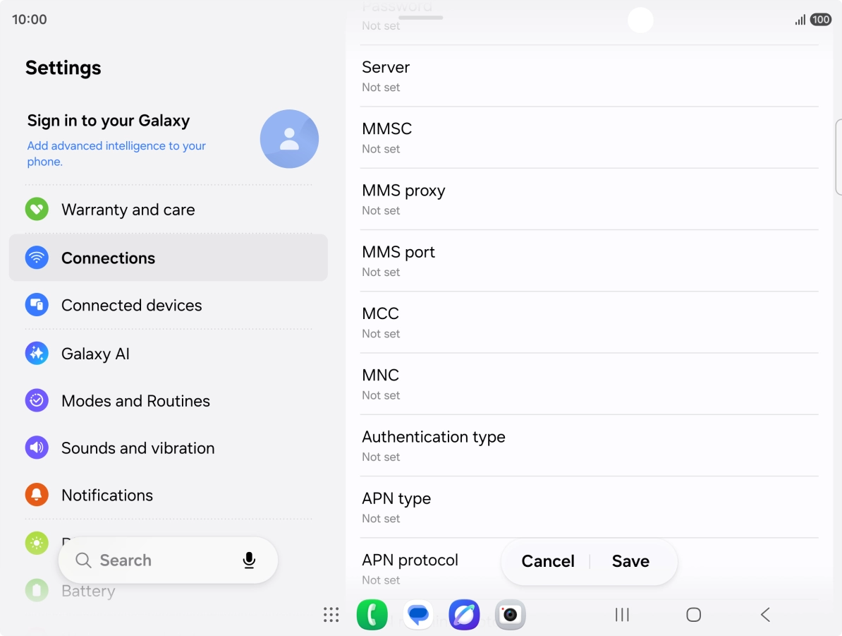 Press MCC.