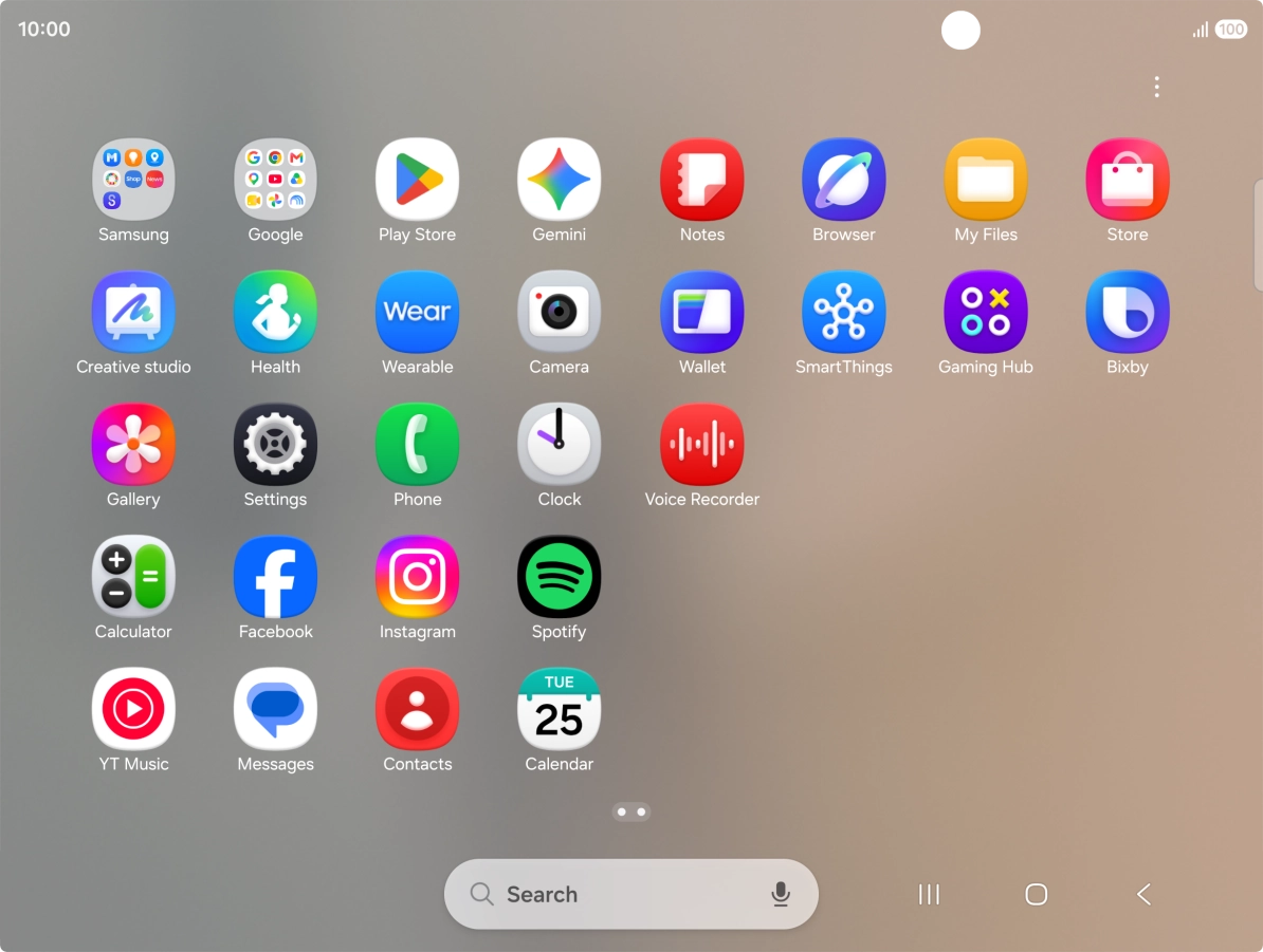 Press Gemini. If prompted, follow the instructions on the screen to turn on the function.