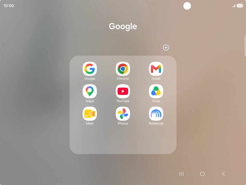 Open YouTube and go to the required video.