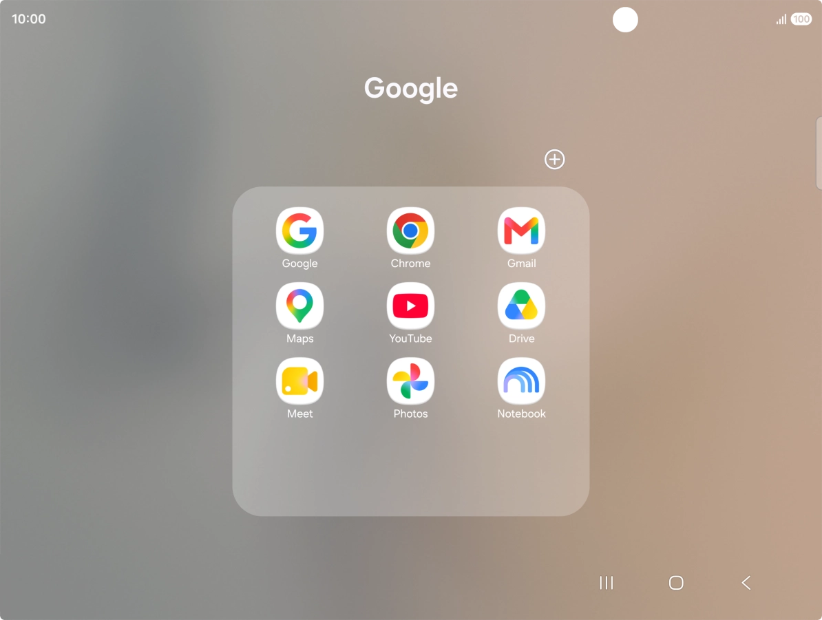 Open YouTube and go to the required video.