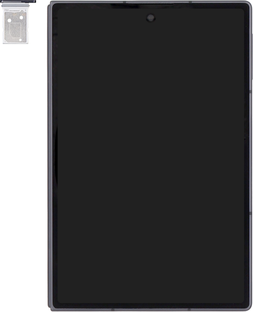 Turn your SIM as illustrated in the SIM holder and place it in the SIM holder.