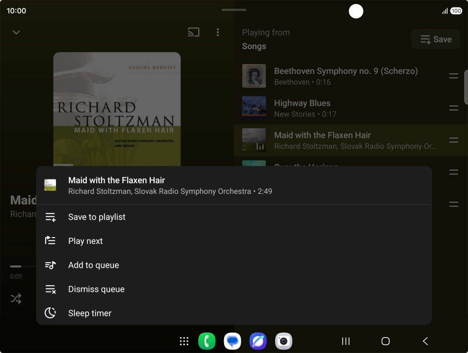 Press the add icon.