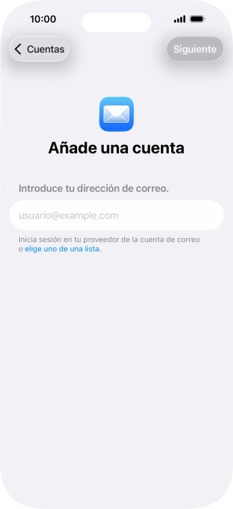 Pulsa la flecha hacia la izquierda.