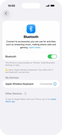 Slide your finger upwards starting from the bottom of the screen to return to the home screen.
