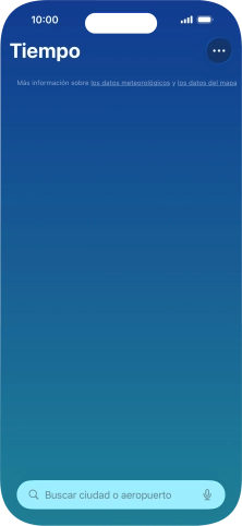 Desliza el dedo hacia arriba desde la parte inferior de la pantalla para terminar y volver a la pantalla de inicio.