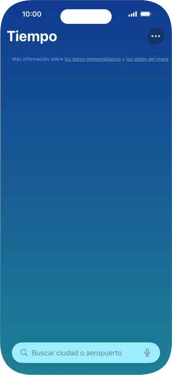 Desliza el dedo hacia arriba desde la parte inferior de la pantalla para terminar y volver a la pantalla de inicio.