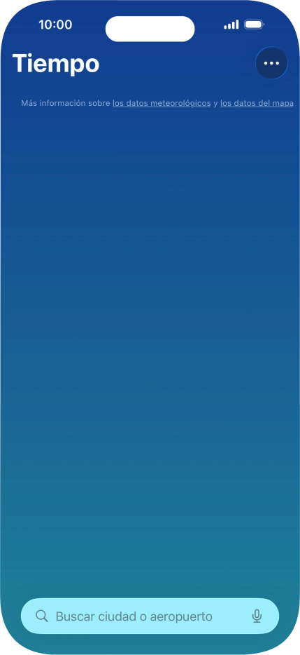 Desliza el dedo hacia arriba desde la parte inferior de la pantalla para terminar y volver a la pantalla de inicio.