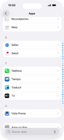 Pulsa Teléfono.