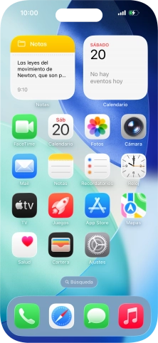 Cuando el icono de carga de batería aparece en la pantalla, el teléfono se está cargando.