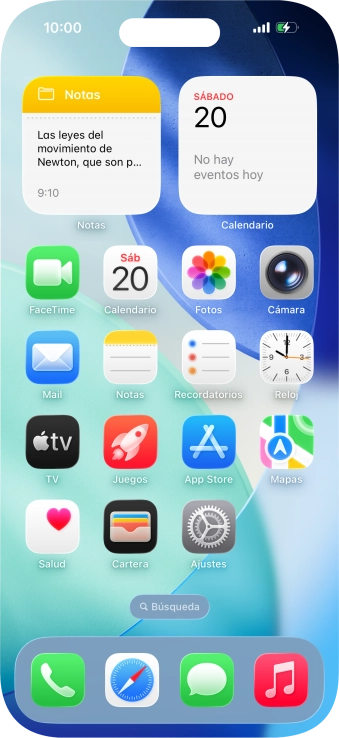 Cuando el icono de carga de batería aparece en la pantalla, el teléfono se está cargando.