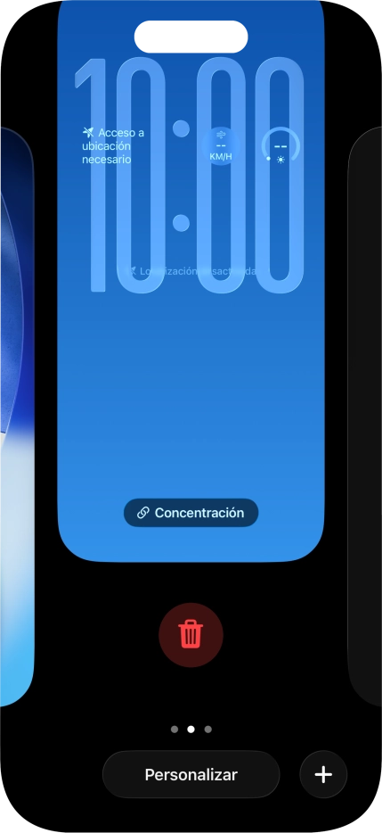 Pulsa el icono de eliminar.