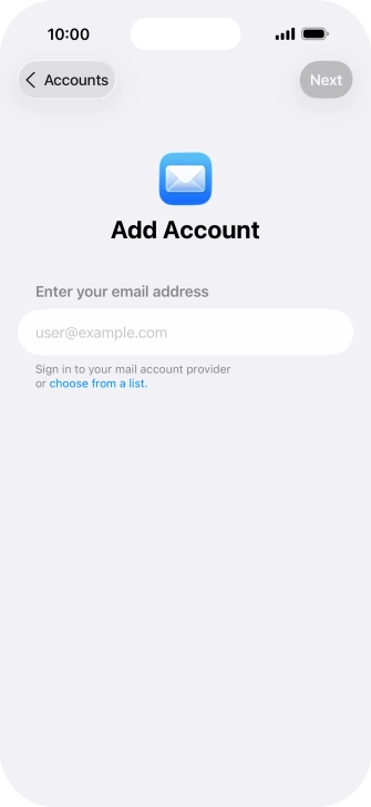 Press the field below 