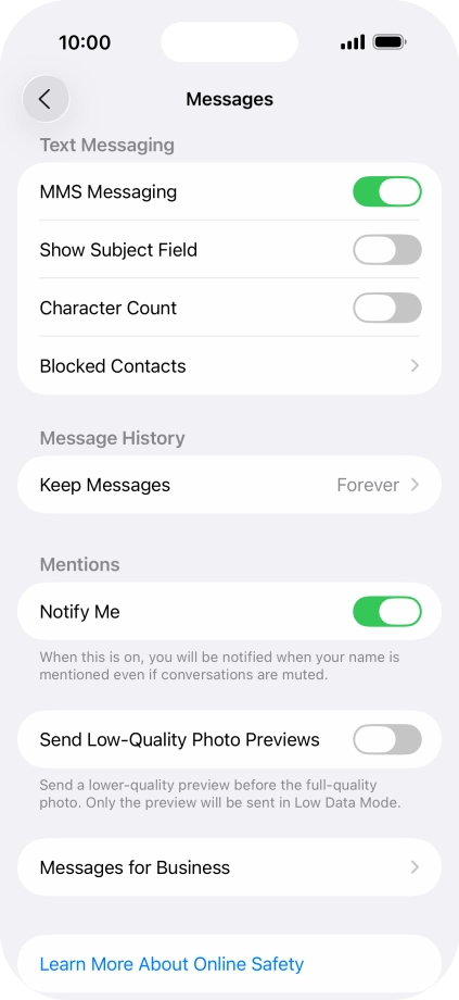 Slide your finger upwards starting from the bottom of the screen to return to the home screen.
