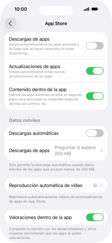 Pulsa el indicador junto a 