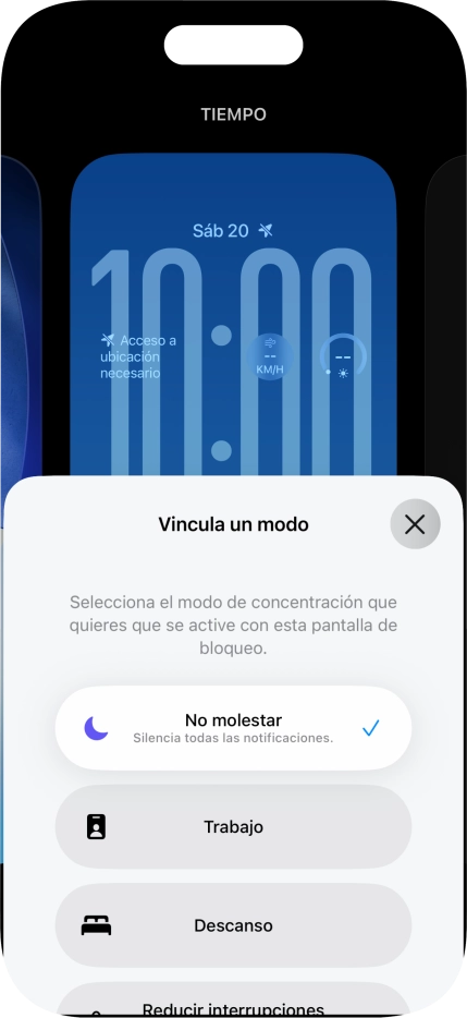 Pulsa el icono de cerrar.