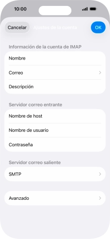 Pulsa SMTP.