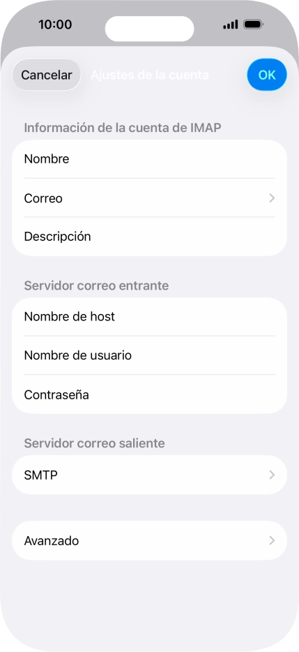 Pulsa SMTP.
