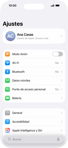 Pulsa Datos móviles.