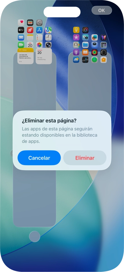 Pulsa Eliminar.