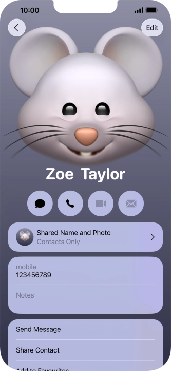 Slide your finger upwards starting from the bottom of the screen to return to the home screen.
