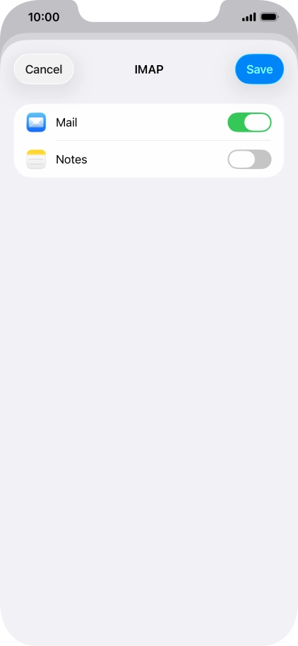 Press Save. Your email account has now been set up. To select more settings for incoming and outgoing server, proceed with the following steps.