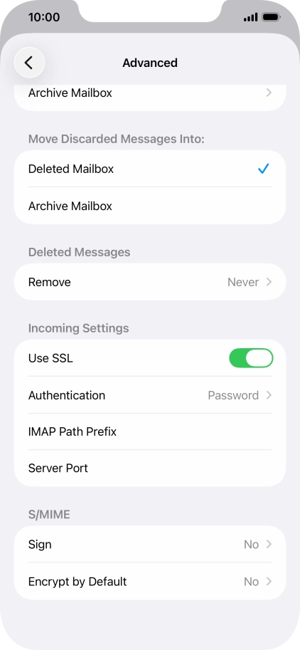 Press Authentication.