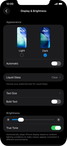 Press the indicator next to Press the indicator next to