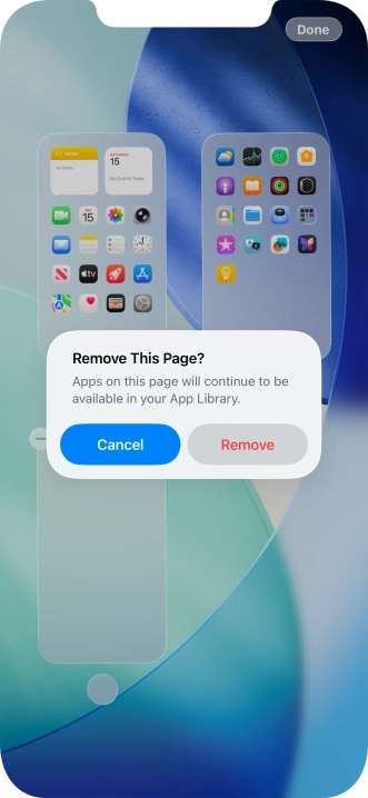 Press Remove. Press Remove.