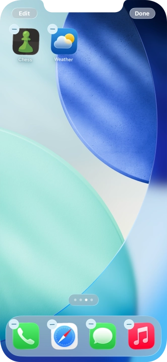 Press Done. Press Done.