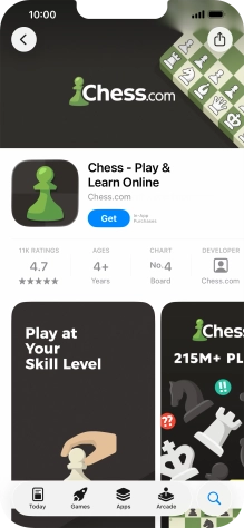 Press Get and follow the instructions on the screen to install the app.