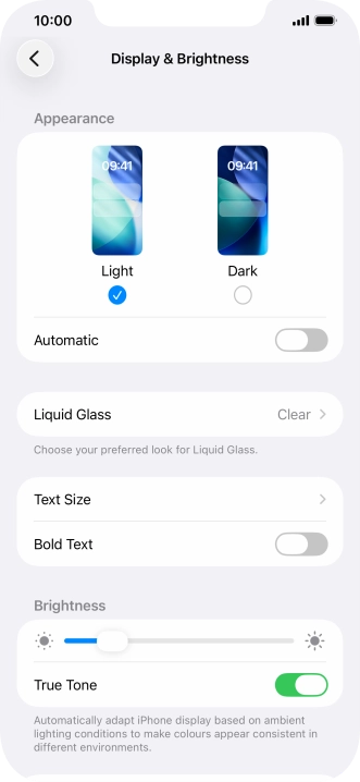 Press Dark. Press Dark.