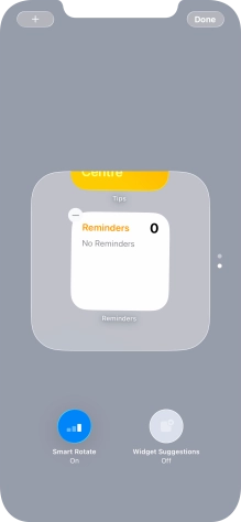 Press Smart Rotate to turn the function on or off.