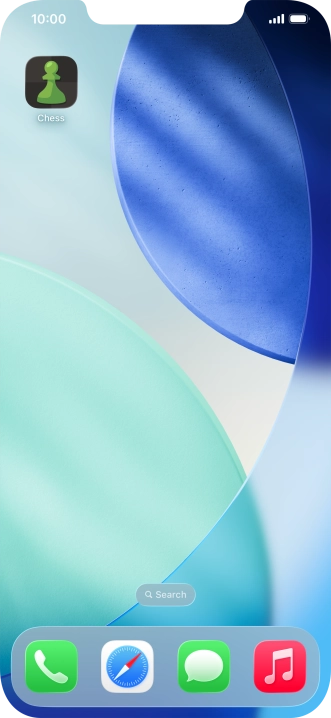 Press and hold the required app.