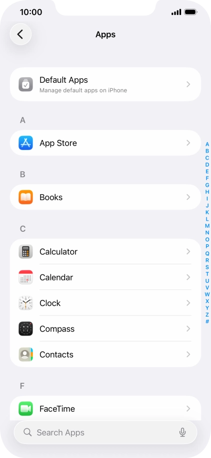 Press FaceTime. Press FaceTime.