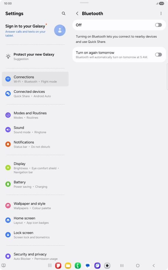 Press the indicator to turn on the function.